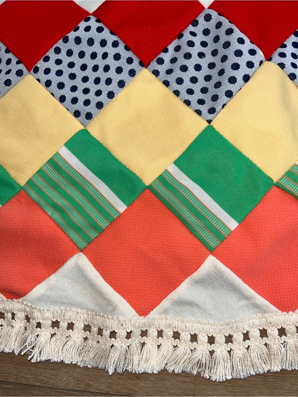 Vintage Handmade Patchwork Quilt 102